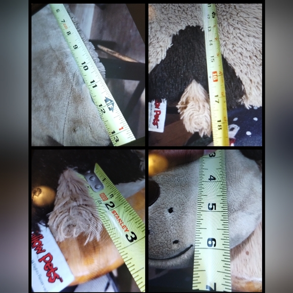 Pillow Pets Dog Brown 18" Plush Stuffed Soft Animal - Picture 13 of 16